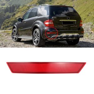 Left Rear Bumper Reflector Light Driver Side 1648200374 1648200364 Compatible