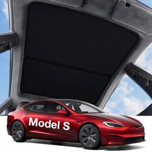 Wigoo Tesla Model S Sunshade Roof [Never Sag, Nano Ice-Crystal Coatings]