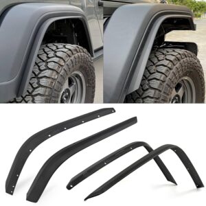 4 Pcs Liner Fender Trim Extension Protector For Jeep Gladiator Sport & Willys